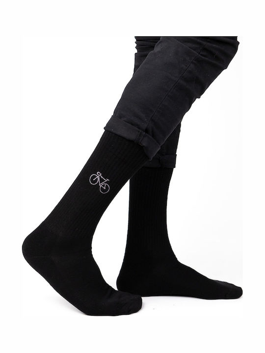 Soma Herren Socken mit Mustern Schwarz Soma Herren Socken mit Mustern Schwarz