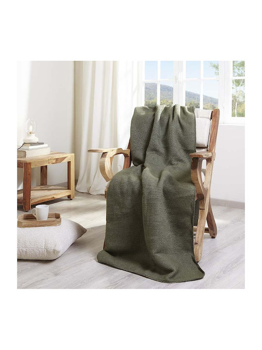 Cannon Cotton Fresh Blanket Single 170x220cm Olive