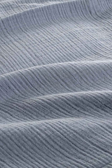 Aigaion Pătură Muselină Superdublă 240x280 cm Albastră