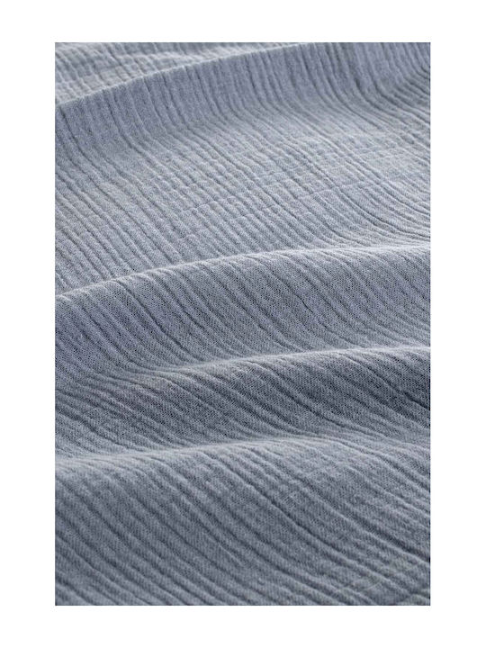 Aigaion Super Soft Mousseline Decke Halbdoppel 180x240cm Burgundisch