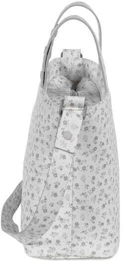Pasito a Pasito Diaper Bag-Changing Mat Shoulder/Handbag Gray 37x24x13cm