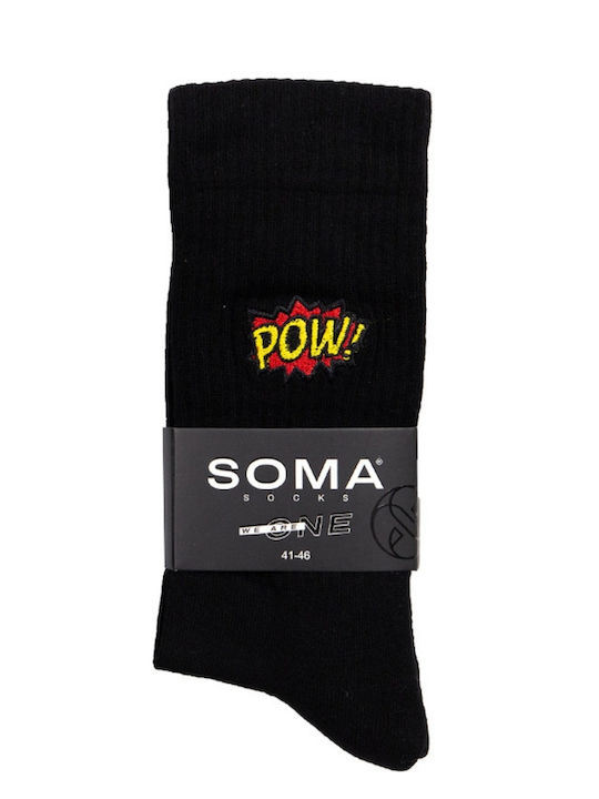 Soma Мъжки Чорапи Черни