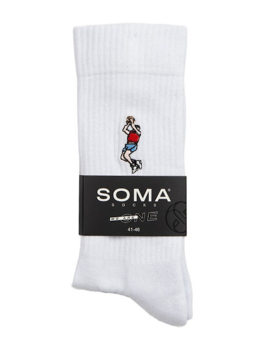 Soma Herren Socken Weiß