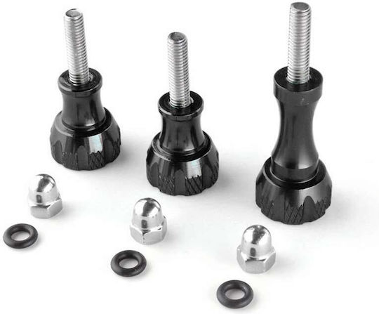 Set Standard Șuruburi GoPro 3 Bucăți Aluminiu