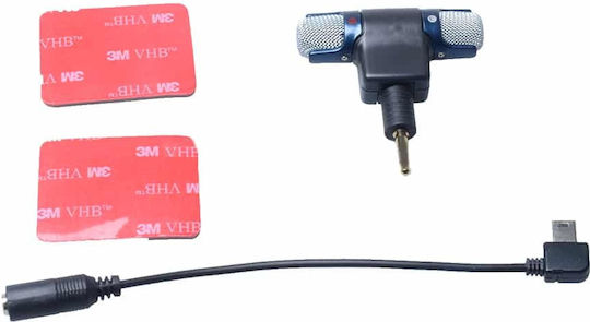 Stereo Microphone Gopro Hero 3 3+ 4 Mounting Stickers Adapter
