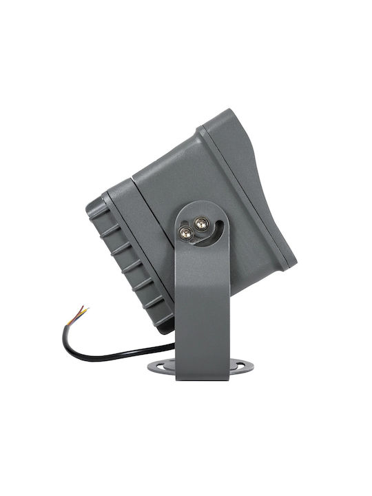 GloboStar Floodxena Σποτ Δαπέδου LED 24W IP65 Γκρι