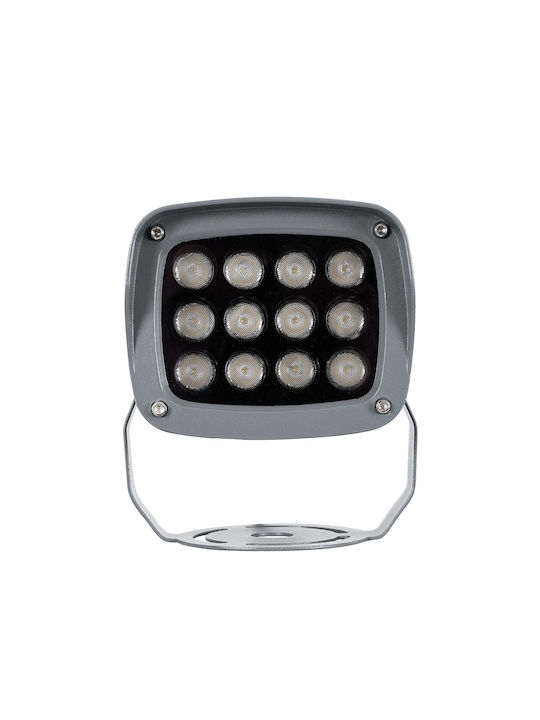 GloboStar Floodxena Spot Bodenleuchte LED 12W mit Blauer Farbe IP65 Blau