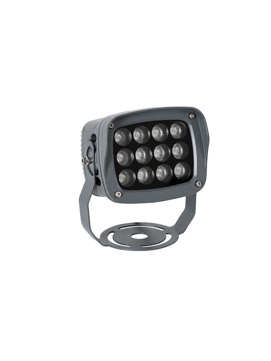 GloboStar Floodxena Spot Bodenleuchte LED 12W mit Blauer Farbe IP65 Blau