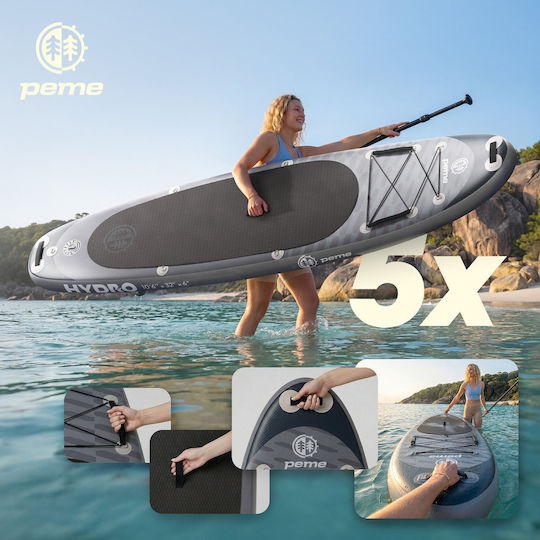 Peme Hydro Φουσκωτή Σανίδα SUP με Μήκος 3.5m Dark Sky