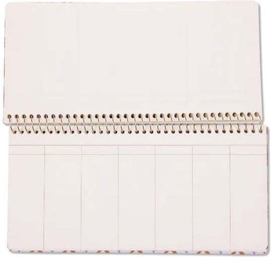 Εβδομαδιαίο Πλάνο Σπιράλ Marigold 12.5x30 Designworks Ink