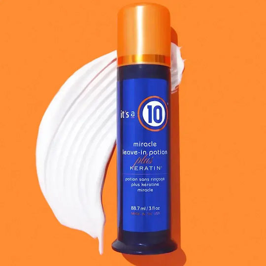 It's A 10 Plus Кератин Miracle Leave-in Potion 88.7 Ml Блясък Омекотяващ Leave-in Кондиционер За Коса