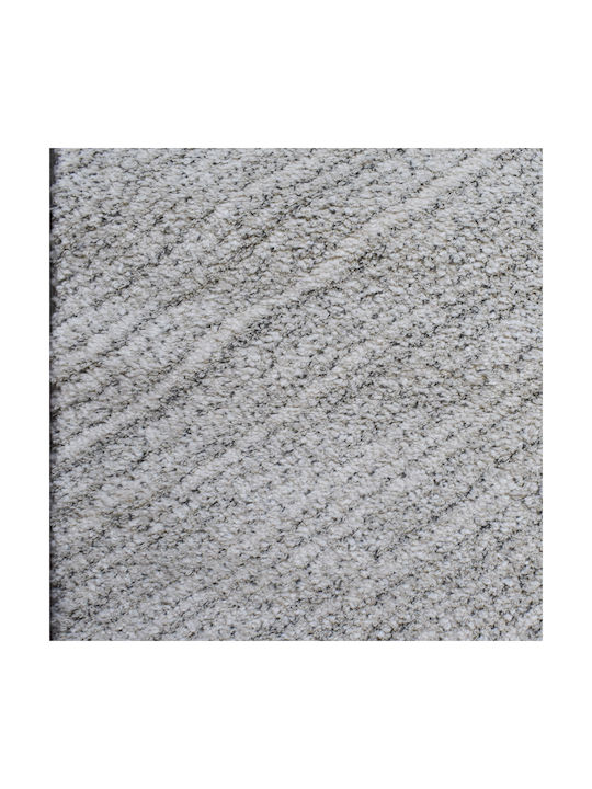 Shaggy Geometric 240x300cm Cream Grey
