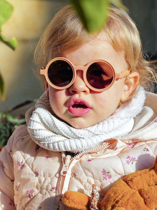 Olivio & Co Round Kids Sunglasses with Polarized Pink Lens