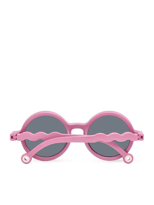 Olivio & Co Round Baby Pink Kids Sunglasses For 0-18 Months
