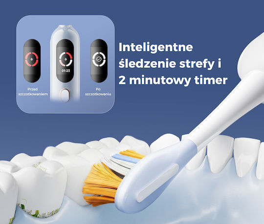 Dreame F02 Pro Соничен Комплект Четка За Зъби Бял
