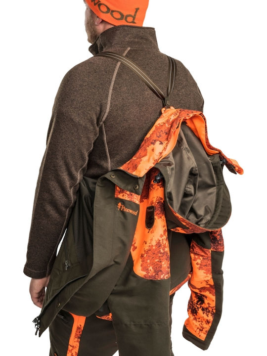 Pinewood Extreme 2.0 Waterproof Hunting Jacket Orange