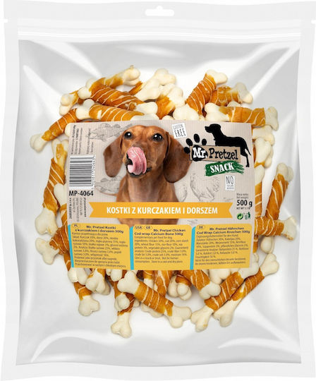Mr. Bandit Dog Treat with Chicken and Cod 500g