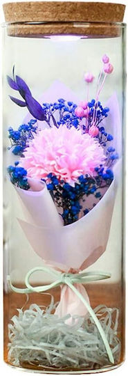 Geschenk Getrocknete Rosa Gewürznelke Beleuchtete Flasche Geschenk Getrocknete Rosa Gewürznelke Beleuchtete Flasche