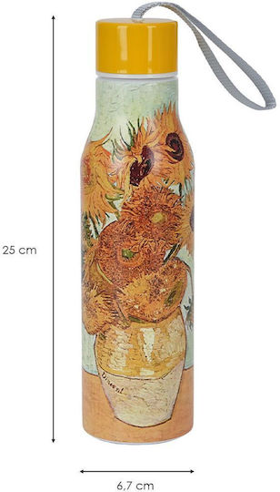 Duo-Gift Thermosflasche Rostfreier Stahl 500ml Sunflowers