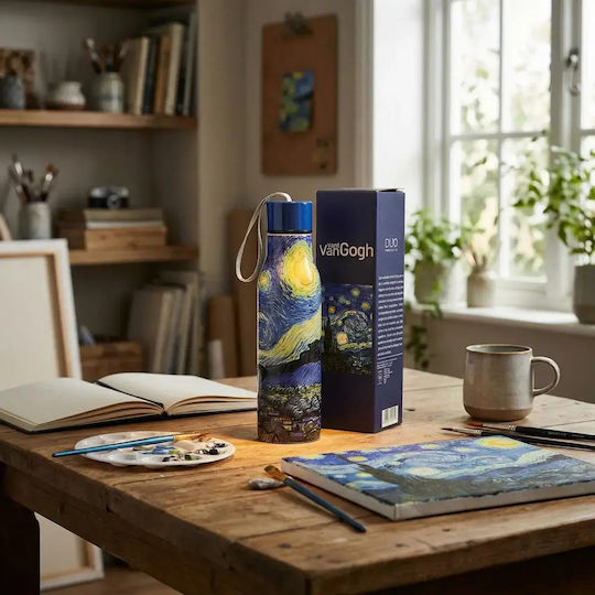 Duo-Gift Thermosflasche Rostfreier Stahl 500ml Starry Night