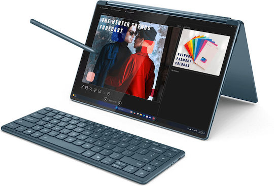 Lenovo Yoga Book 9 14IAH10 14" OLED Touchscreen 120Hz (Ultra 7-255H/32GB/1TB SSD/W11 Home) Lenovo YOGA 14-inch Sleeve Tidal Teal (GR Keyboard)