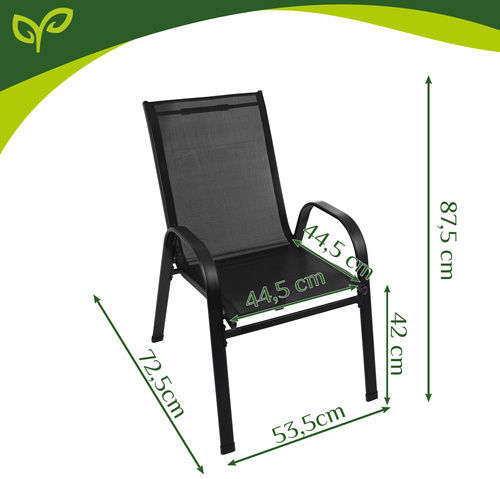 Καρέκλα Gardlov 2τμχ 53.5x72.5x87.5εκ. Καρέκλα Gardlov 2τμχ 53.5x72.5x87.5εκ.