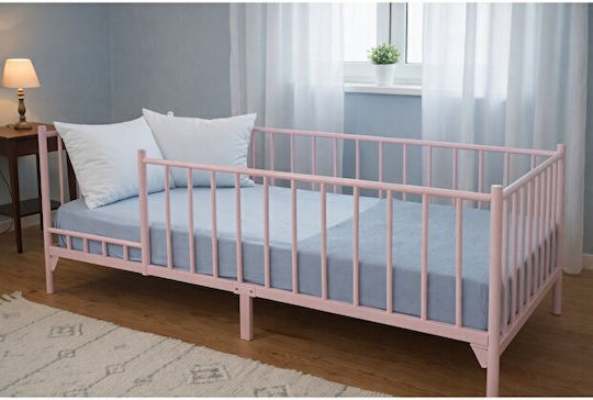 SteweHome Kinderbett Montessori Neutral Farbwahl Rosa 90x190 cm