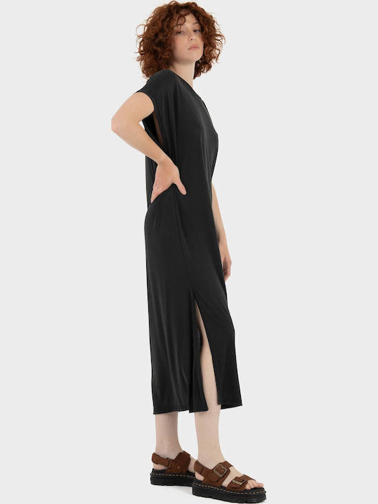 Rochii De Vară Pentru Femei Midi Rochie Anthracite
