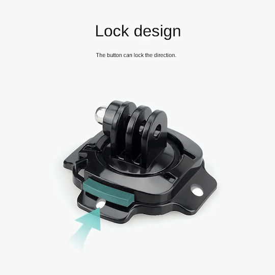 Rotating Helmet Mount Helmet Mount 360 Gopro