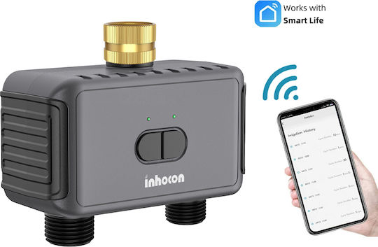 Inhocon Battery Irrigation Programmer 2 Outputs with Wi-Fi