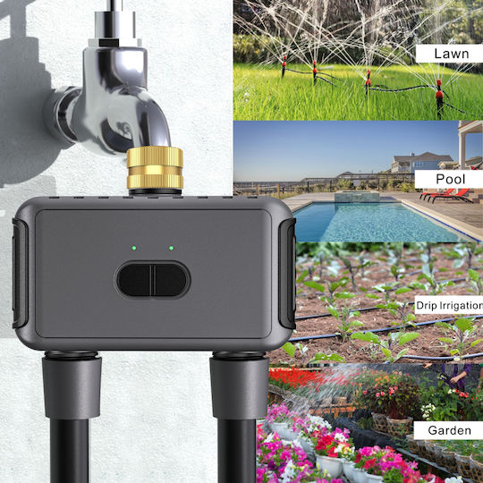 Inhocon Battery Irrigation Programmer 2 Outputs with Wi-Fi