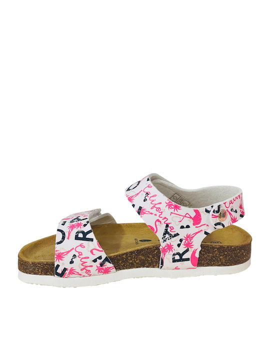 Kids' Anatomic White Sandals
