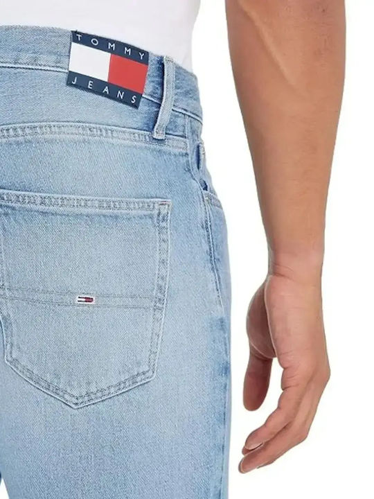 Men's Jeans Pants with Regular Tapered Fit Blue