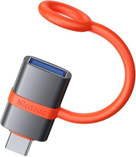 Mcdodo USB-A към USB-C адаптер Черен