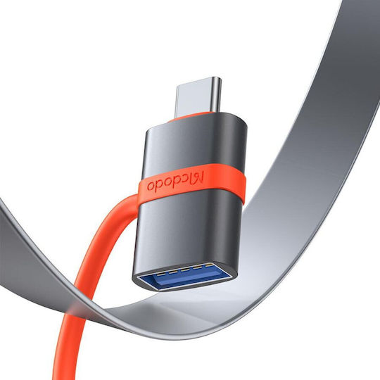 Mcdodo USB-A към USB-C адаптер Черен