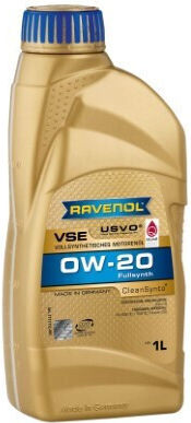 Ravenol VSE Синтетично Автомобилно Масло 0W-20 1л