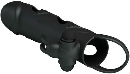 Pretty Love Vibrating Silicone Sleeve 14 Cm