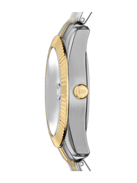 Fossil Scarlette Battery Watch With Metal Bracelet Fossil Scarlette Battery Watch With Metal Bracelet
