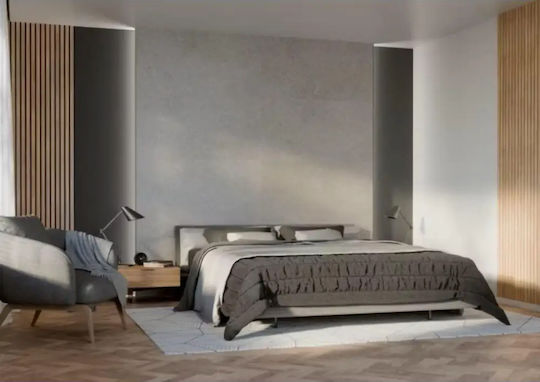 3D Стенен Панел От Пластмаса Сив 60x120см