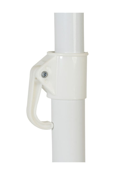 Ομπρέλα Δαπέδου Μεταλλική Μπλε 1.95x1.95m