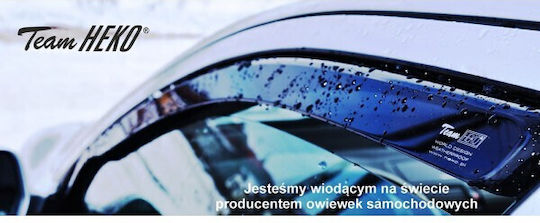 Heko Heko – Window Wind Deflectors Chery Tiggo 4 5-Door 2024 > Front & Rear – 4 Pieces Anem.set10808 Anem.set10808