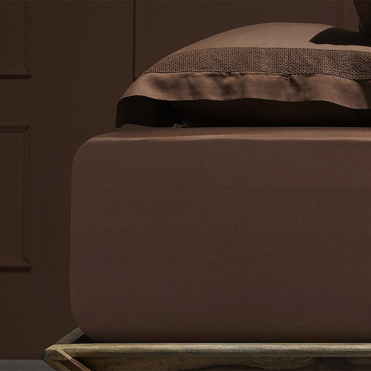 Hauz King Size 200x200+40εκ. με Λάστιχο Cinnamon Hauz King Size 200x200+40εκ. με Λάστιχο Cinnamon