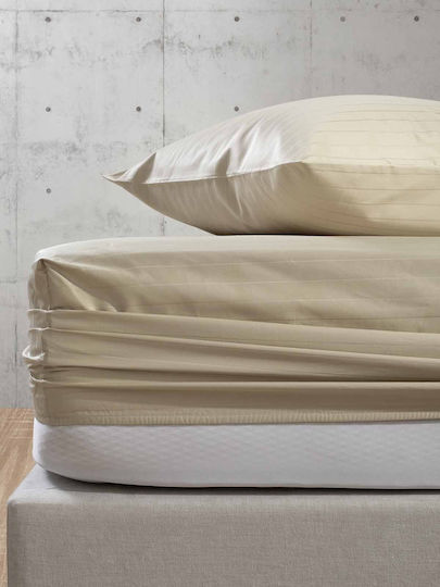 Charisma Set Übergröße 4Stück 160x200+40cm mit Gummizug Elegance Beige Charisma Set Übergröße 4Stück 160x200+40cm mit Gummizug Elegance Beige