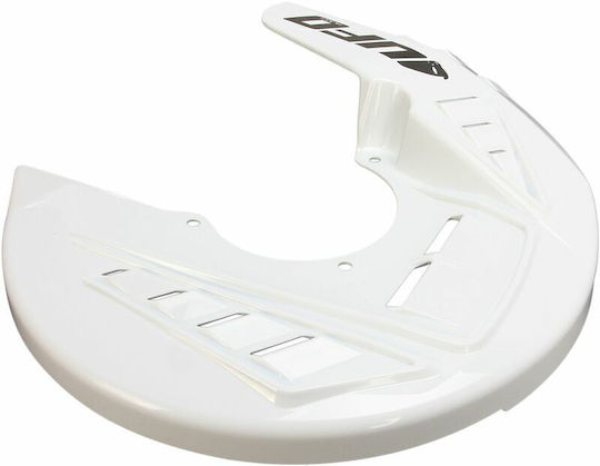 Ufo Protective Front Disc Brake Cover Plastic Dc01002-041 Kawasaki Kx 250 F 13-20 Kawasaki Kx 450 F 13-18 White