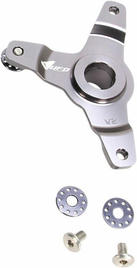 Ufo Protective Front Disc Brake Cover Plastic Dc01002-001 Kawasaki Kx 250 F 13-20 Kawasaki Kx 450 F 13-18 Black