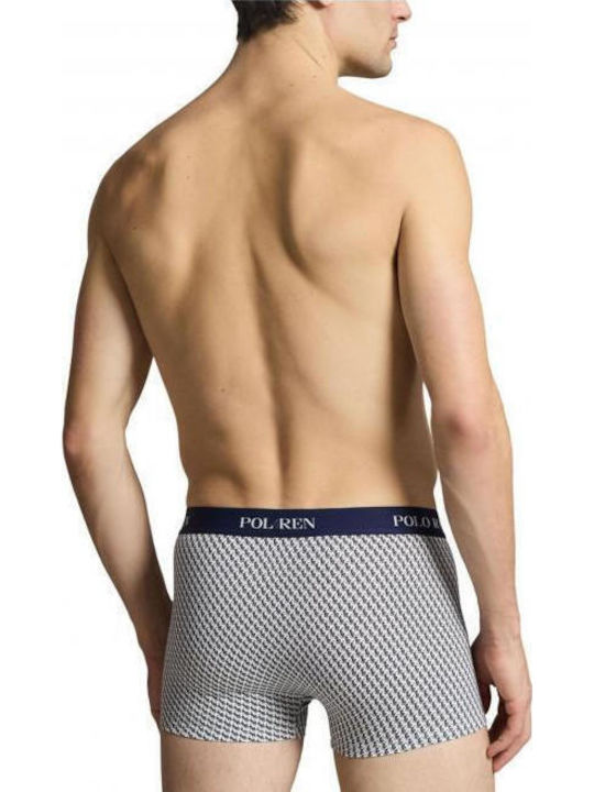 Ανδρικά Μποξεράκια Purple/navy/white 3Pack