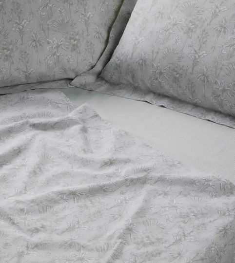 Das Home Happy Bettlaken Super-Doppel 4 Stück 240x260cm Grau