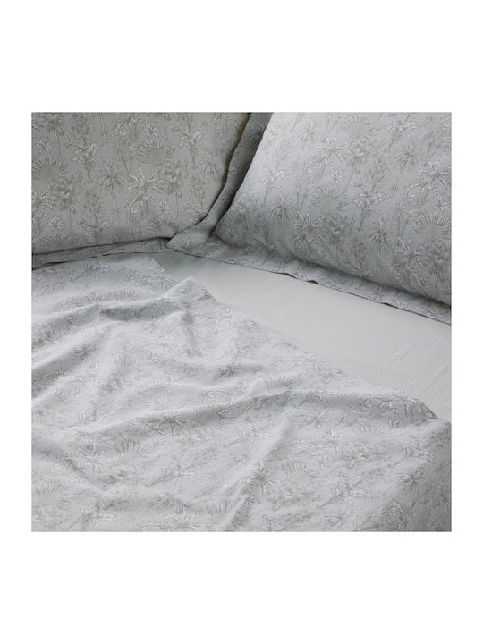 Das Home Happy 9696 Σετ Σεντόνια Μονά 170x260εκ. Grey (3τμχ)