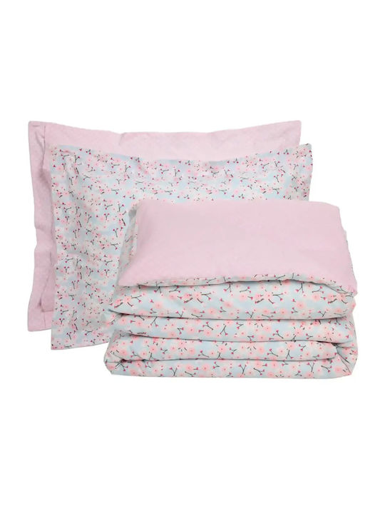 Das Home Happy Bed Sheets Set Super-Double 240x260cm Blue (4pcs)