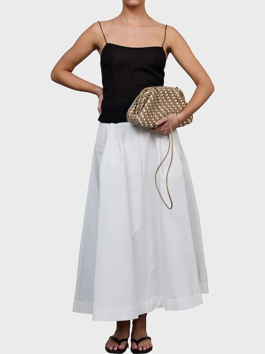 Women's Pouch Handbag Beige